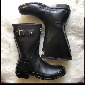 Black Classic Hunter Rain Boot